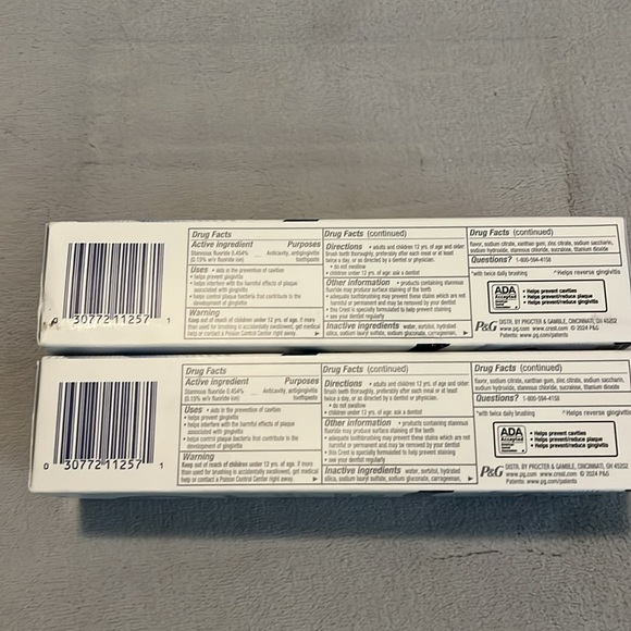 NWT Crest Gum Detoxify Toothpastes - Picture 4 of 5